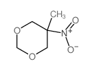1,3-Dioxane,5-methyl-5-nitro- structure