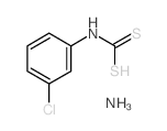 Carbamodithioic acid,N-(3-chlorophenyl)-, ammonium salt (1:1) picture