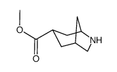 Rel-methyl 6-azabicyclo[3.2.1]octane-3-carboxylate结构式