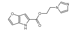 2-(1H-imidazol-1-yl)ethyl 4h-furo[3,2-b]pyrrole-5-carboxylate Structure