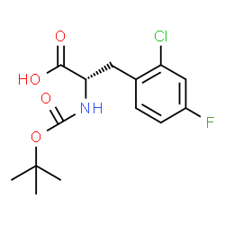 Boc-L-2-Chloro-4-fluorophe picture