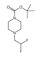 1-Piperazinecarboxylic acid, 4-(2,2-difluoroethyl)-, 1,1-dimethylethyl ester picture