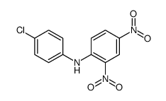 N-(4-Chlorophenyl)-2,4-dinitroaniline结构式