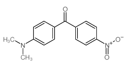 Methanone,[4-(dimethylamino)phenyl](4-nitrophenyl)- Structure