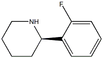 (2R)-2-(2-FLUOROPHENYL)PIPERIDINE Structure