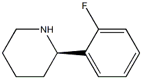 (2R)-2-(2-FLUOROPHENYL)PIPERIDINE结构式