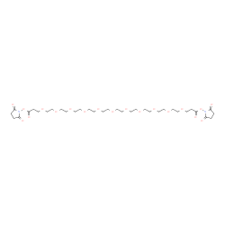 Bis-PEG11-NHS ester structure