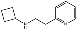 N-[2-(pyridin-2-yl)ethyl]cyclobutanamine Structure