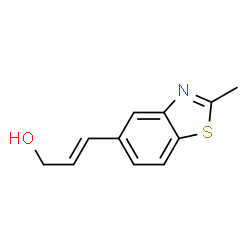 2-Propen-1-ol,3-(2-methyl-5-benzothiazolyl)-,(E)-(9CI) picture