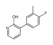 3-(4-fluoro-3-methylphenyl)-1H-pyridin-2-one Structure