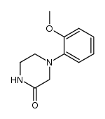 N-(2-methoxy-phenyl)piperazinone Structure