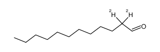 2,2-Dideuteriododecyl aldehyde Structure