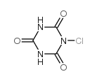 Chloroisocyanuric Acid结构式