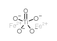 IRON TITANATE structure