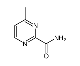 4-甲基嘧啶-2-甲酰胺结构式