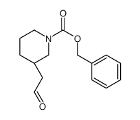 (S)-1-Cbz-3-(2-Oxoethyl)Piperidine结构式