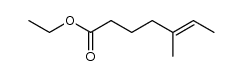 ethyl 2-hydroxy-6-methylhept-5-enoate结构式