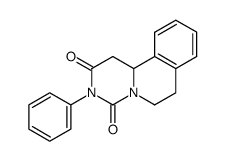 3-Phenyl-1,6,7,11b-tetrahydro-pyrimido[6,1-a]isoquinoline-2,4-dione Structure