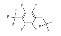 1-trifluoromethyl-2,3,5,6-tetrafluoro-4-(2,2,2-trifluoroethyl)benzene Structure