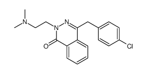 4-[(4-chlorophenyl)methyl]-2-[2-(dimethylamino)ethyl]phthalazin-1-one Structure