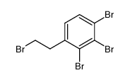 β-bromoethyl tribromobenzene Structure