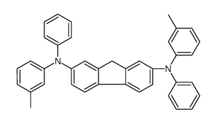 2-N,7-N-bis(3-methylphenyl)-2-N,7-N-diphenyl-9H-fluorene-2,7-diamine结构式