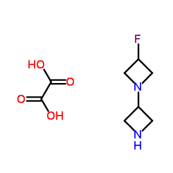 1-(氮杂环丁烷-3-基)-3-氟氮杂环丁烷 草酸图片