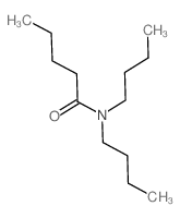 Pentanamide,N,N-dibutyl- Structure