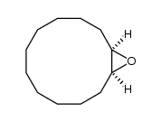 cis-1,2-epoxycyclododecane Structure