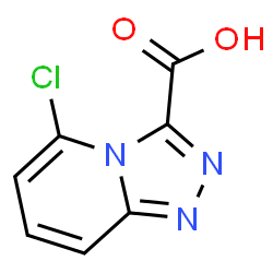 5-Chloro-[1,2,4]triazolo[4,3-a]pyridine-3-carboxylic acid Structure