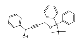 4-(tert-butyldiphenylsilyloxy)-1-phenylbut-2-yn-1-ol Structure