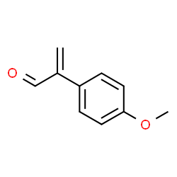 BENZENEACETALDEHYDE, 4-METHOXY-.ALPHA.-METHYLENE- Structure