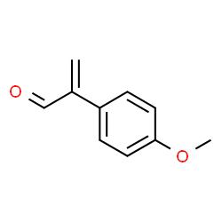 BENZENEACETALDEHYDE, 4-METHOXY-.ALPHA.-METHYLENE- structure