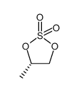 1,3,2-Dioxathiolane, 4-methyl-, 2,2-dioxide, (4S)- Structure