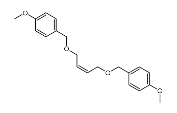 (Z)-1,4-bis((4-methoxybenzyl)oxy)but-2-ene Structure