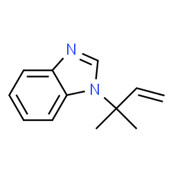 1H-Benzimidazole,1-(1,1-dimethyl-2-propenyl)-(9CI)结构式