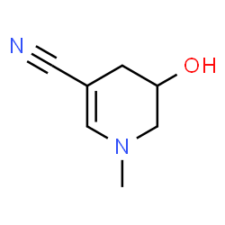 3-Pyridinecarbonitrile,1,4,5,6-tetrahydro-5-hydroxy-1-methyl-(9CI) picture