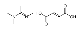 but-2-enedioic acid,N,N,N'-trimethylethanimidamide Structure