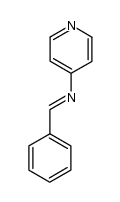 benzylidene-pyridin-4-yl-amine Structure