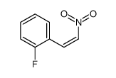 (E)-1-氟-2-(2-硝基乙烯基)苯结构式