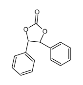 (4S,5R)-4,5-Diphenyl-1,3-dioxolane-2-one structure