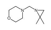 4-[(2,2-dimethylaziridin-1-yl)methyl]morpholine结构式