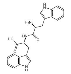 (S)-2-((S)-2-氨基-3-(1H-吲哚-3-基)丙酰胺基)-3-(1H-吲哚-3-基)丙酸图片