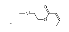 2-but-2-enoyloxyethyl(trimethyl)azanium,iodide Structure
