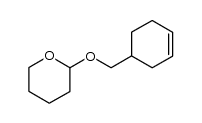 2-(cyclohex-3-en-1-ylmethoxy)tetrahydro-2H-pyran结构式