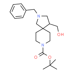 Tert-Butyl 2-Benzyl-4-(Hydroxymethyl)-2,8-Diazaspiro[4.5]Decane-8-Carboxylate Structure
