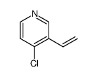 Pyridine, 4-chloro-3-ethenyl- (9CI) Structure