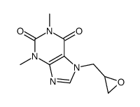 1,3-DIMETHYL-7-(OXIRAN-2-YLMETHYL)-2,3,6,7-TETRAHYDRO-1H-PURINE-2,6-DIONE structure