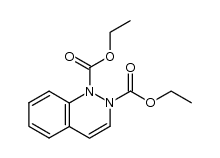diethyl dihydrocinnoline-1,2-dicarboxylate结构式