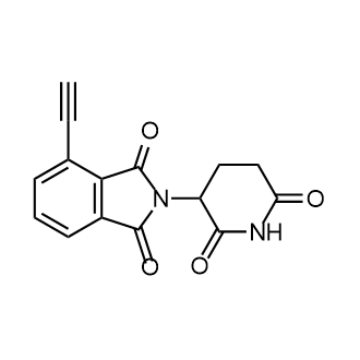 2-(2,6-Dioxo-3-piperidinyl)-4-ethynyl-1H-isoindole-1,3(2H)-dione Structure